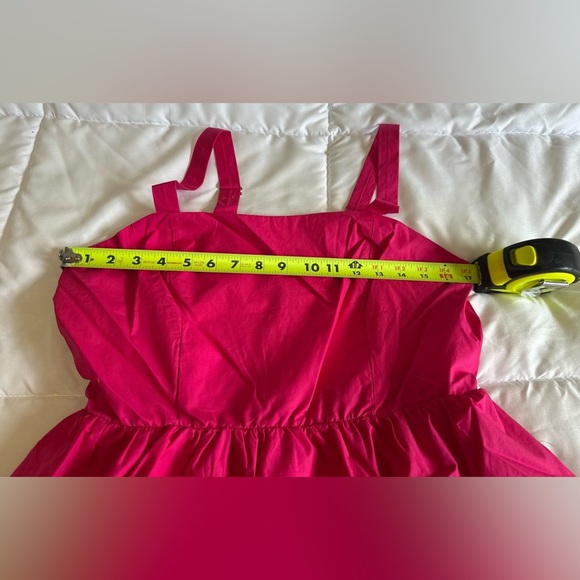 NEW PRIV NONNIE POPLIN COCKTAIL DRESS IN PINK SZ XL - Picture 6 of 8